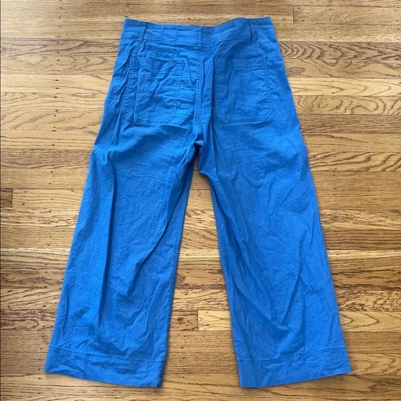 Anthropologie Colette Magic Fabric Cropped Wide-Leg Pants by Maeve - Picture 8 of 8